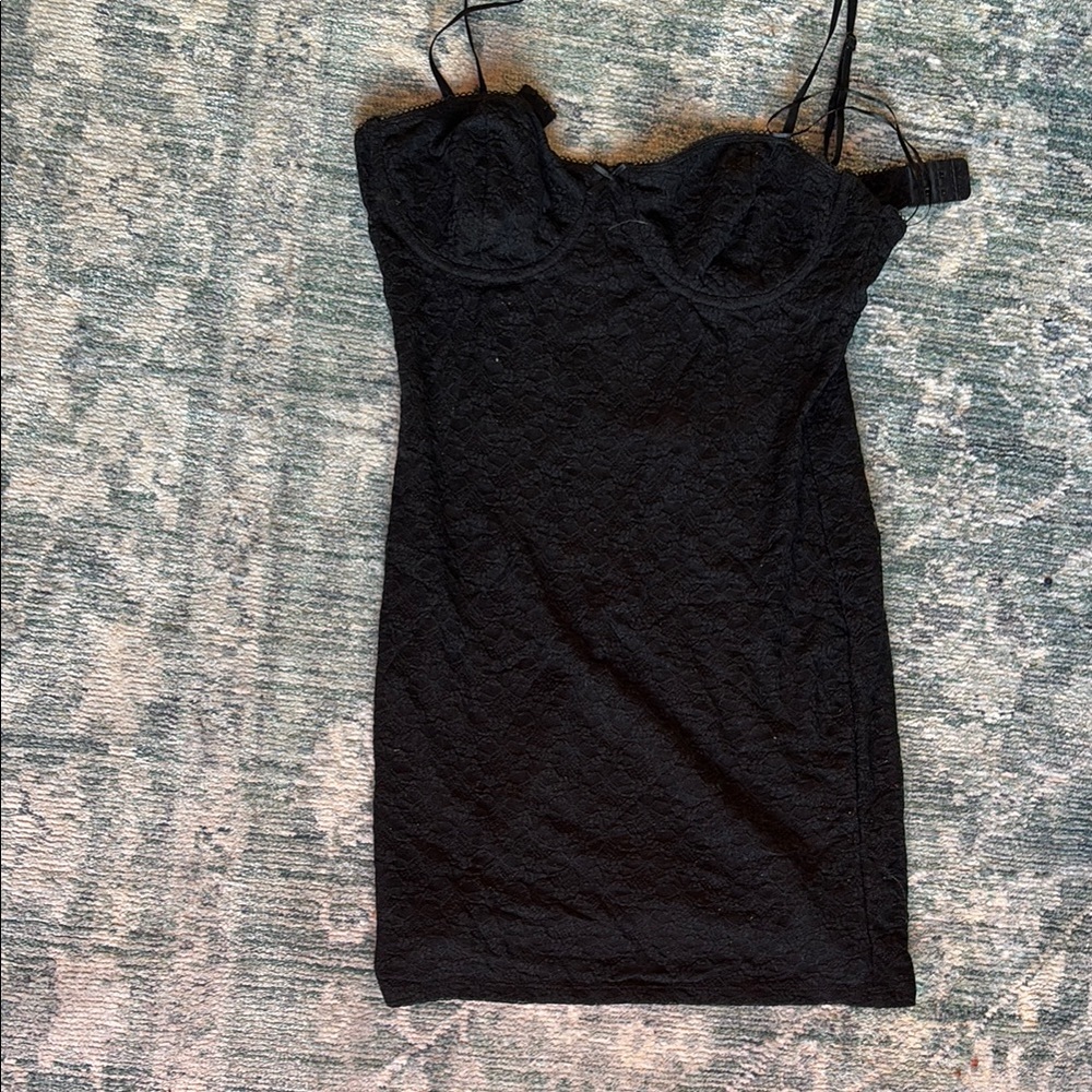 Elegant Black Lace Dress